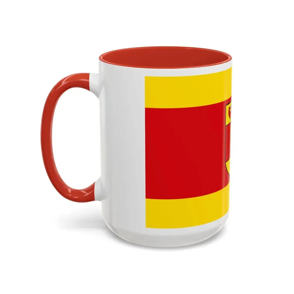 Flag of Steinfurt Germany - Accent Coffee Mug - Go Mug Yourself