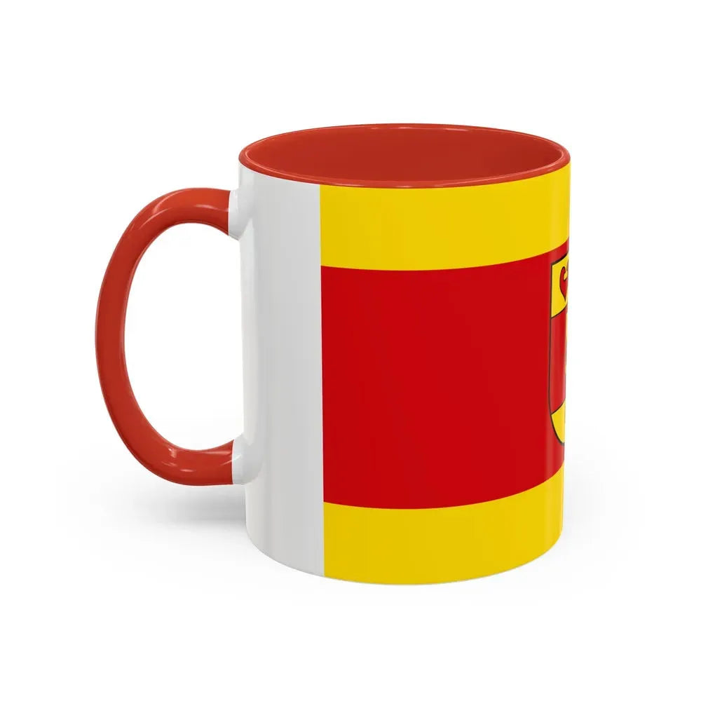 Flag of Steinfurt Germany - Accent Coffee Mug - Go Mug Yourself