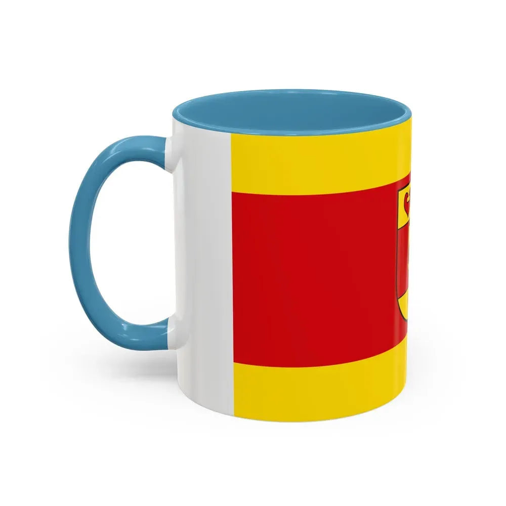 Flag of Steinfurt Germany - Accent Coffee Mug - Go Mug Yourself