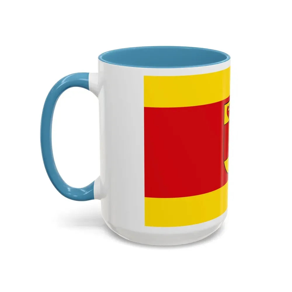 Flag of Steinfurt Germany - Accent Coffee Mug - Go Mug Yourself