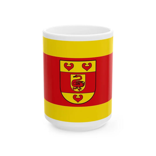 Flag of Steinfurt Germany - White Coffee Mug-15oz-Go Mug Yourself