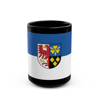 Flag of Stendal Germany - Black Coffee Mug-15oz-Go Mug Yourself