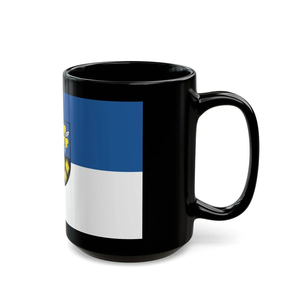 Flag of Stendal Germany - Black Coffee Mug-Go Mug Yourself