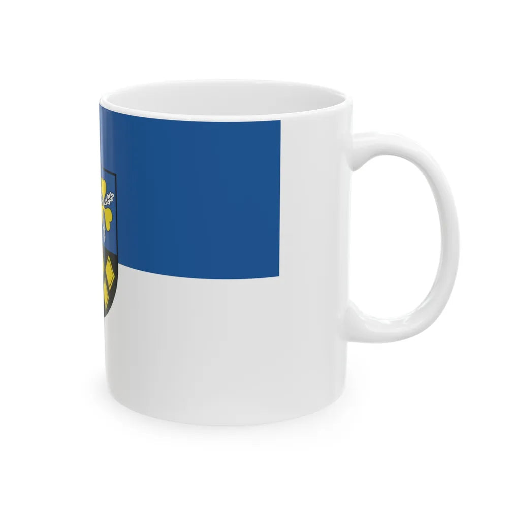 Flag of Stendal Germany - White Coffee Mug-Go Mug Yourself