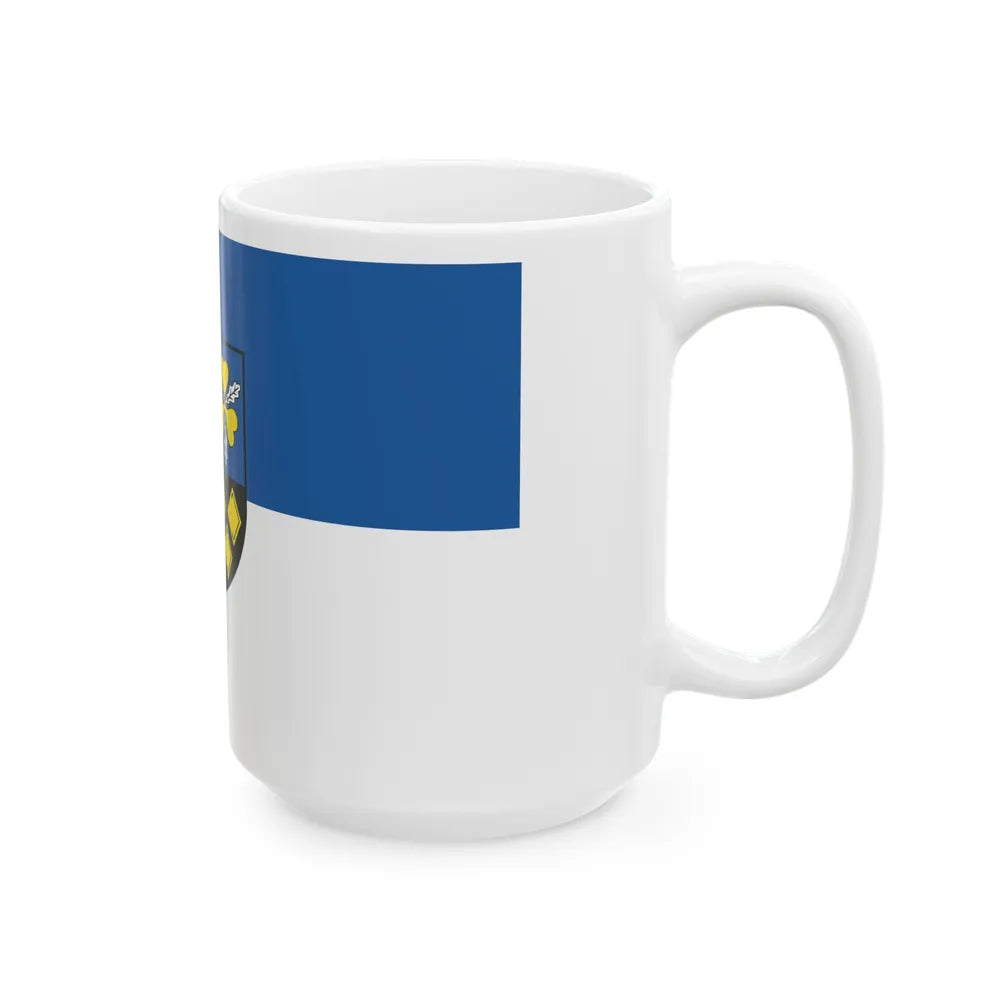 Flag of Stendal Germany - White Coffee Mug-Go Mug Yourself