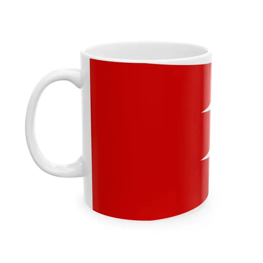 Flag of Stephen I of Hungary (Hungary) White Coffee Mug - Go Mug Yourself