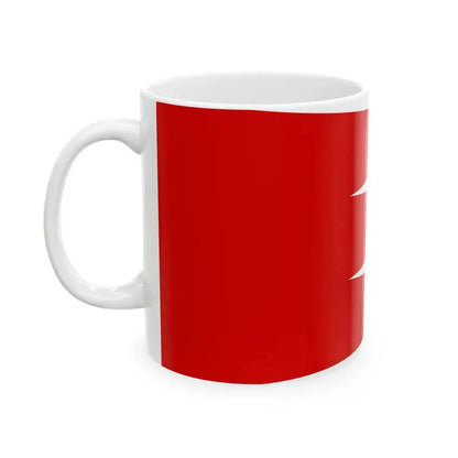 Flag of Stephen I of Hungary (Hungary) White Coffee Mug - Go Mug Yourself