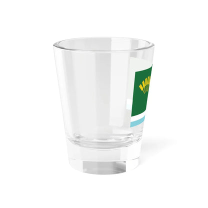 Flag of Sterlitamaksky rayon (Russia) Shot Glass 1.5oz - Go Mug Yourself