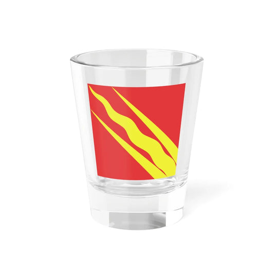 Flag of Østfold (Norway) Shot Glass 1.5oz 1.5oz - Go Mug Yourself