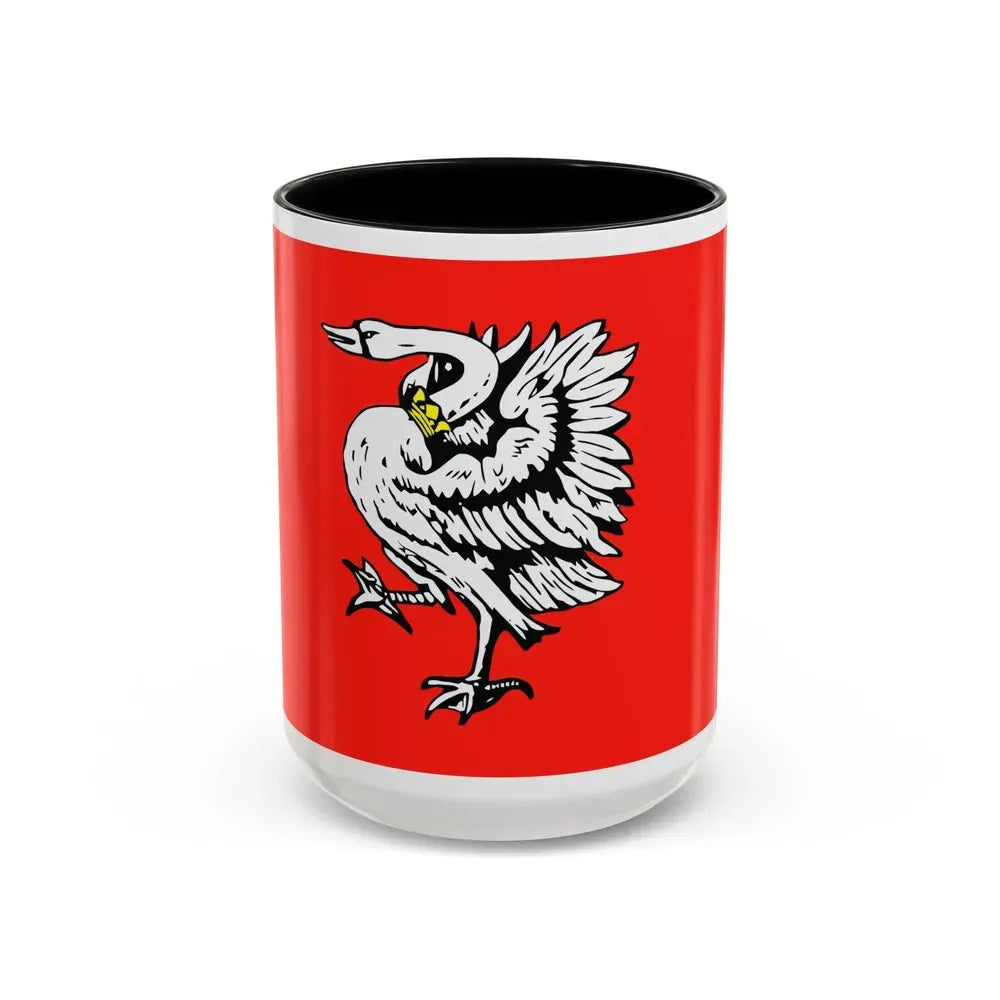 Flag of Stormarn Germany - Accent Coffee Mug 15oz Black - Go Mug Yourself