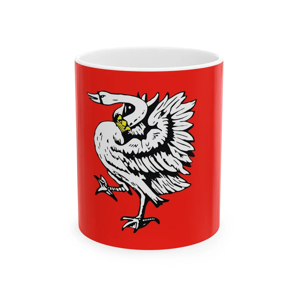 Flag of Stormarn Germany - White Coffee Mug-11oz-Go Mug Yourself