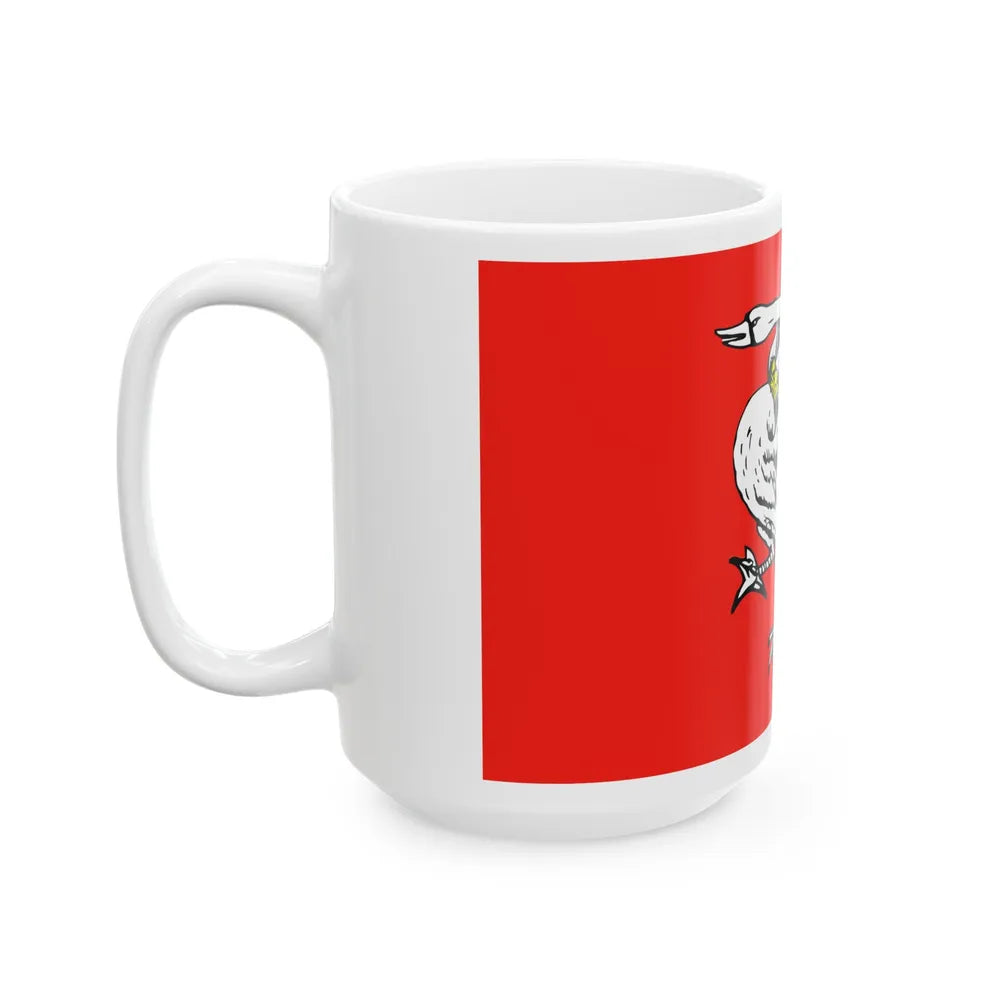 Flag of Stormarn Germany - White Coffee Mug-Go Mug Yourself