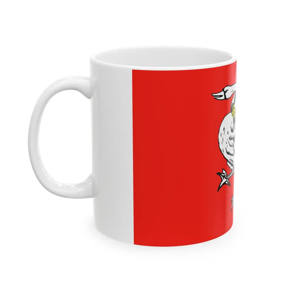 Flag of Stormarn Germany - White Coffee Mug-Go Mug Yourself