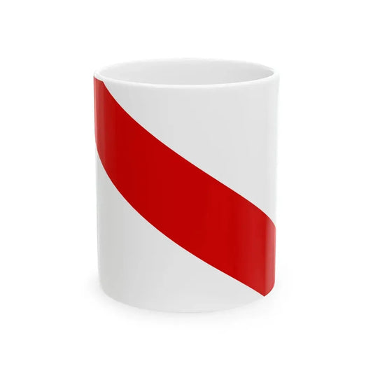 Flag of Strasbourg (France) White Coffee Mug 11oz - Go Mug Yourself
