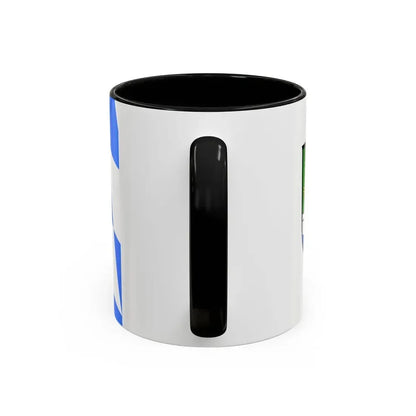 Flag of Straubing Bogen Germany - Accent Coffee Mug - Go Mug Yourself