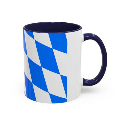 Flag of Straubing Bogen Germany - Accent Coffee Mug - Go Mug Yourself