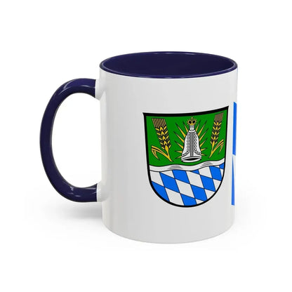 Flag of Straubing Bogen Germany - Accent Coffee Mug - Go Mug Yourself