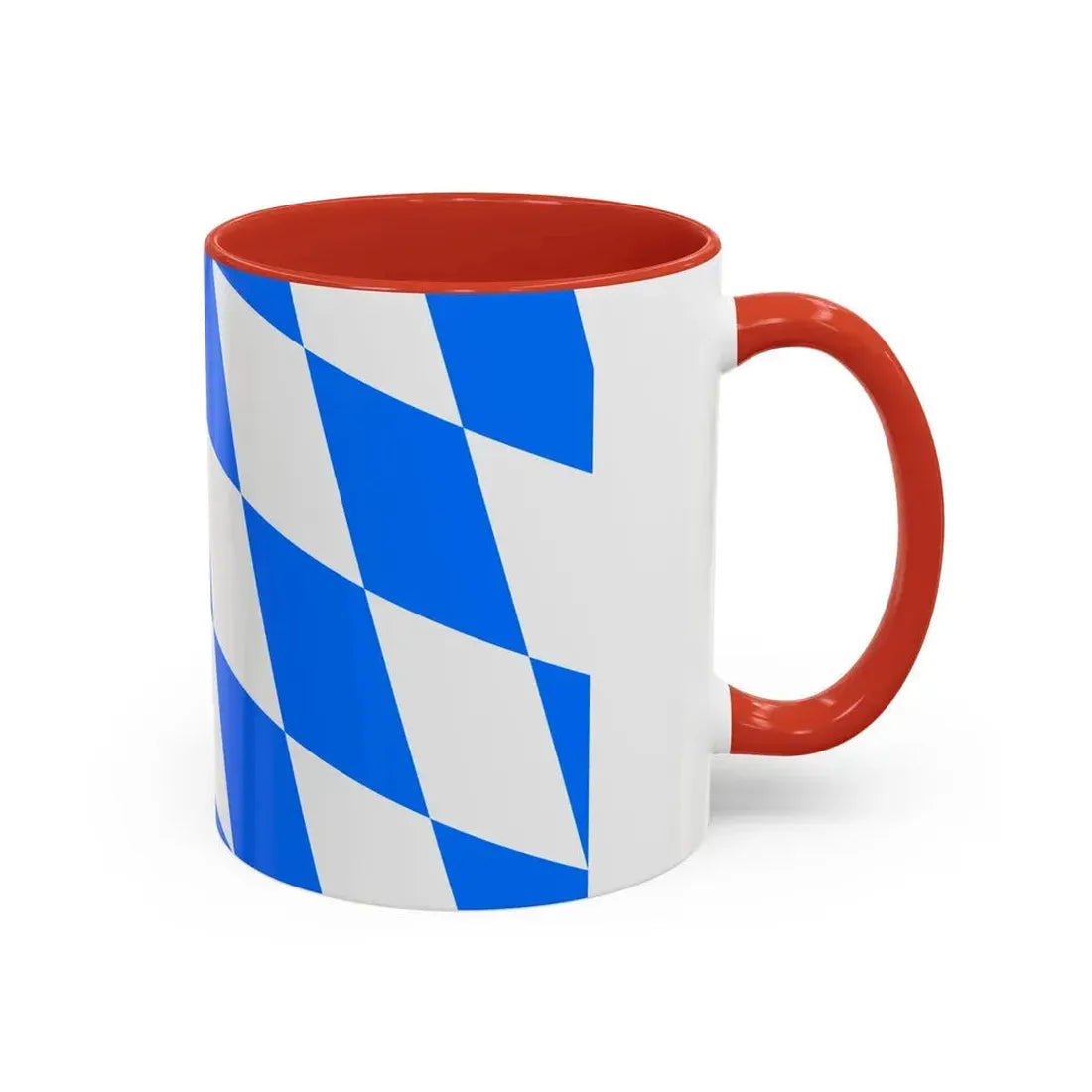 Flag of Straubing Bogen Germany - Accent Coffee Mug - Go Mug Yourself