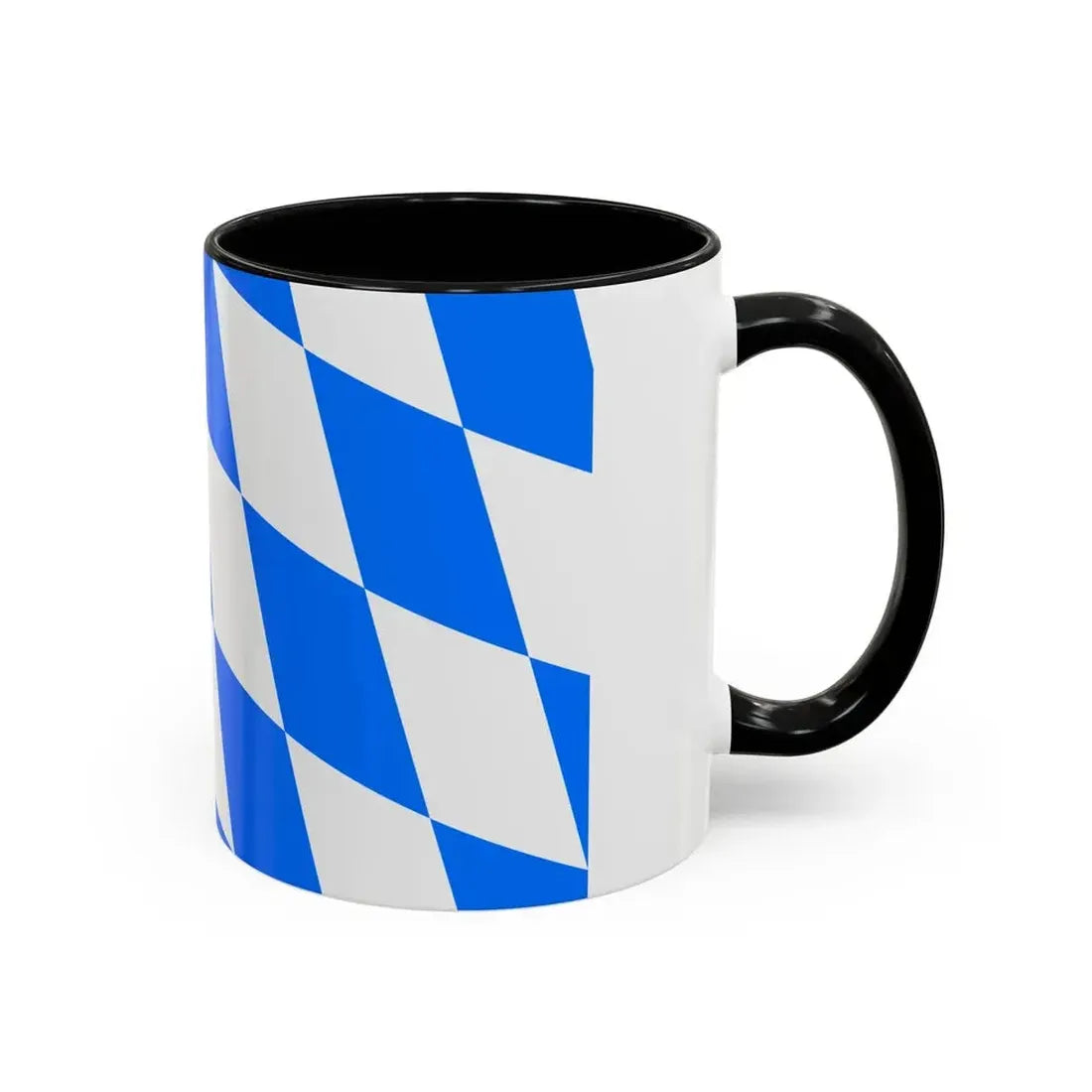 Flag of Straubing Bogen Germany - Accent Coffee Mug - Go Mug Yourself
