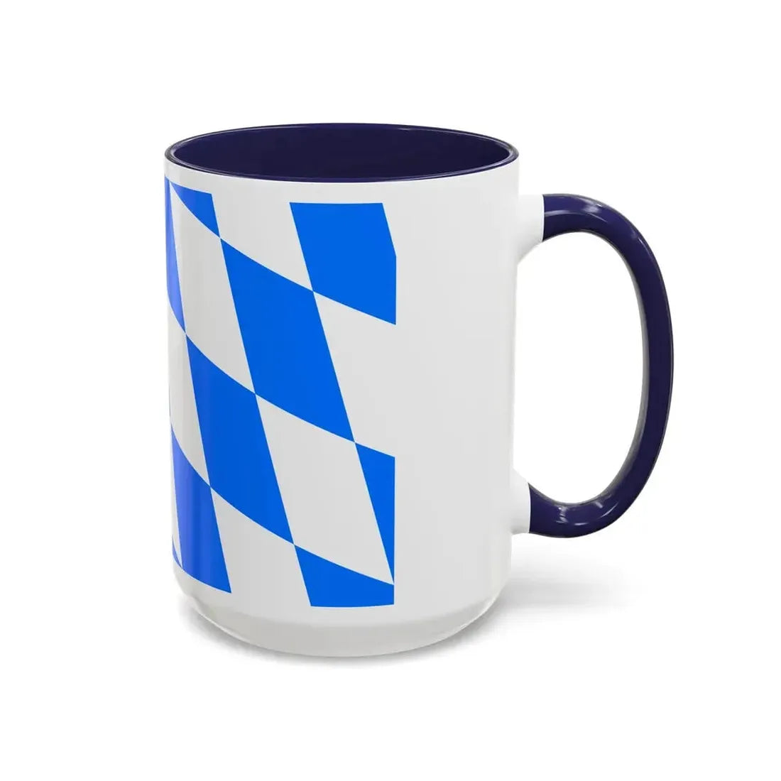 Flag of Straubing Bogen Germany - Accent Coffee Mug - Go Mug Yourself