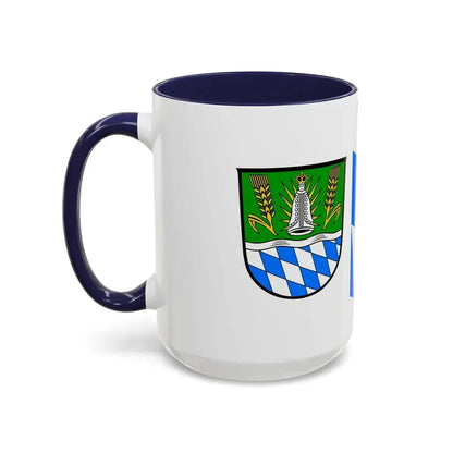 Flag of Straubing Bogen Germany - Accent Coffee Mug - Go Mug Yourself