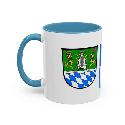 Flag of Straubing Bogen Germany - Accent Coffee Mug - Go Mug Yourself