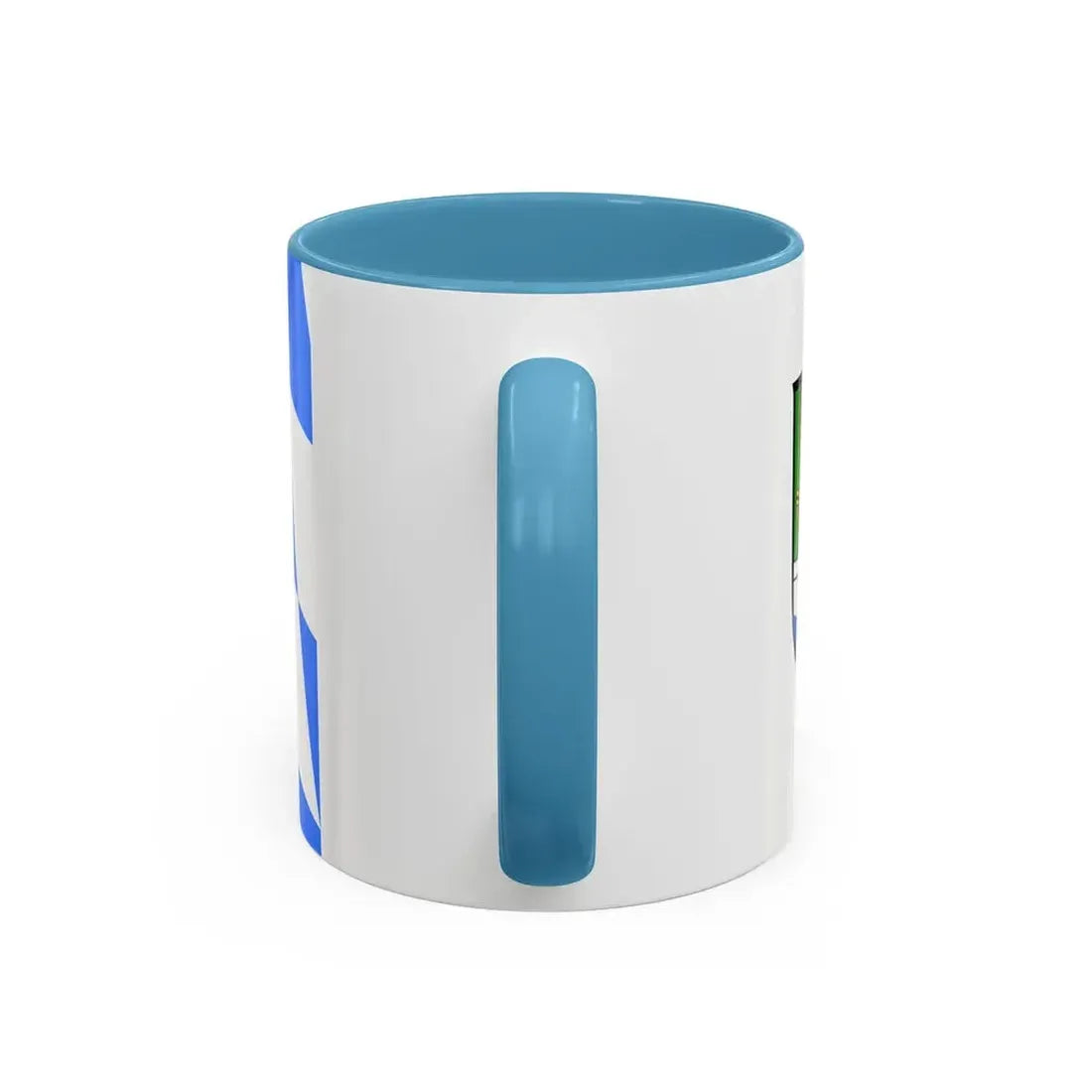 Flag of Straubing Bogen Germany - Accent Coffee Mug - Go Mug Yourself