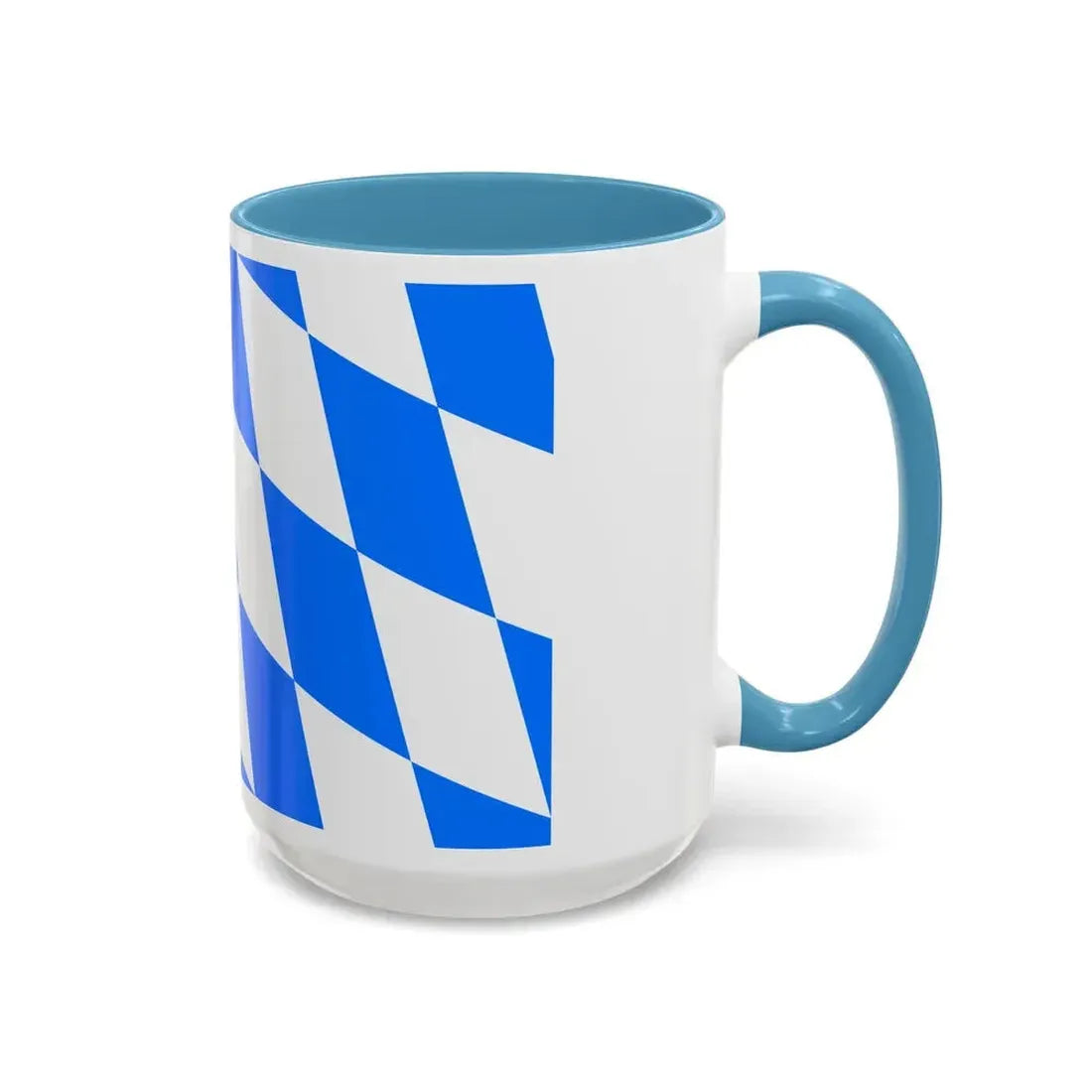 Flag of Straubing Bogen Germany - Accent Coffee Mug - Go Mug Yourself