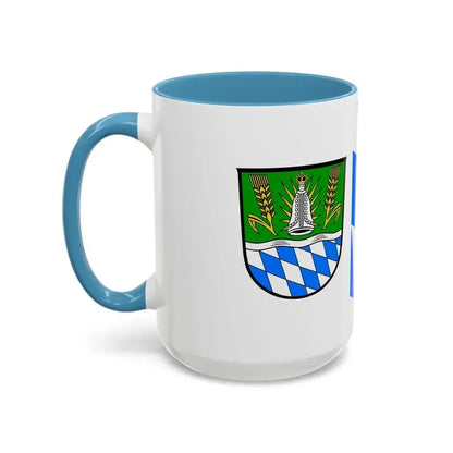 Flag of Straubing Bogen Germany - Accent Coffee Mug - Go Mug Yourself