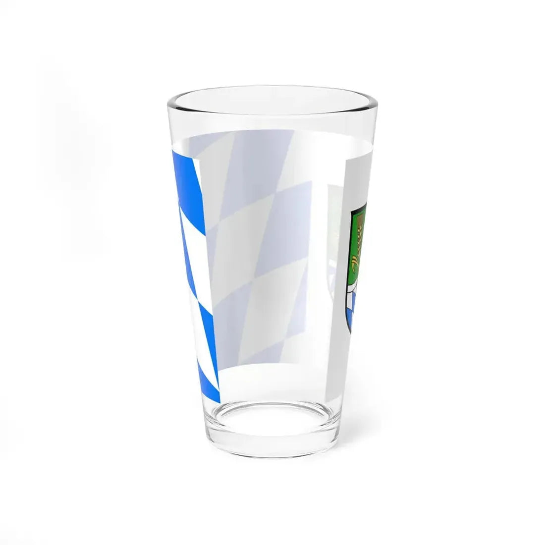 Flag of Straubing Bogen Germany - Pint Glass 16oz - Go Mug Yourself