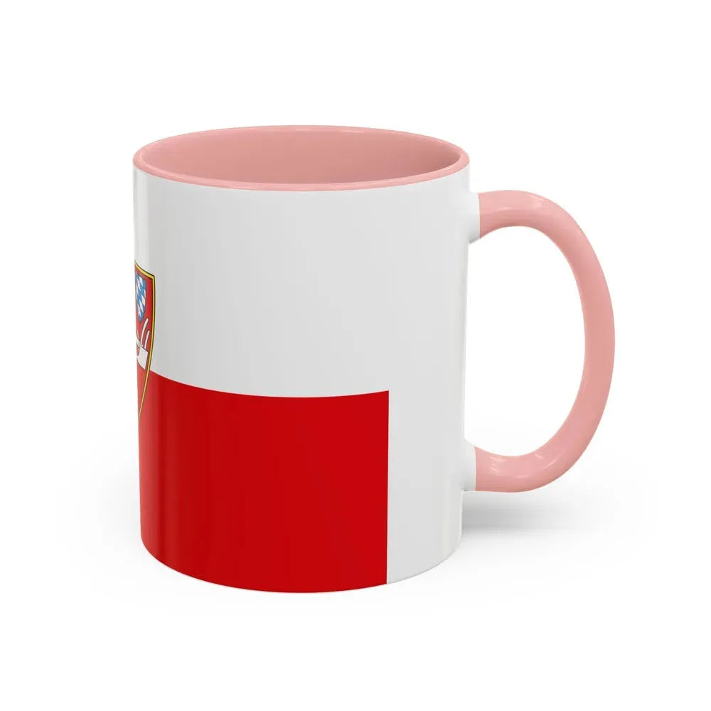 Flag of Straubing Germany - Accent Coffee Mug - Go Mug Yourself