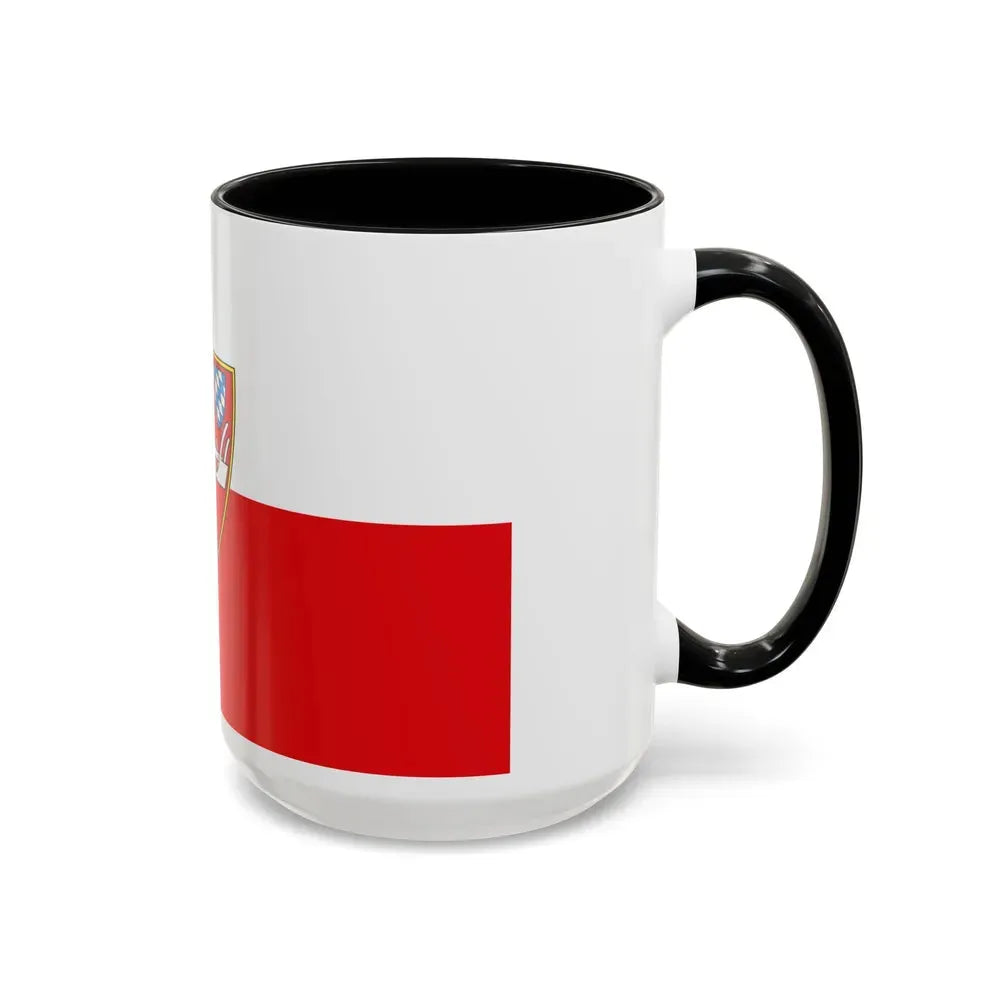 Flag of Straubing Germany - Accent Coffee Mug - Go Mug Yourself