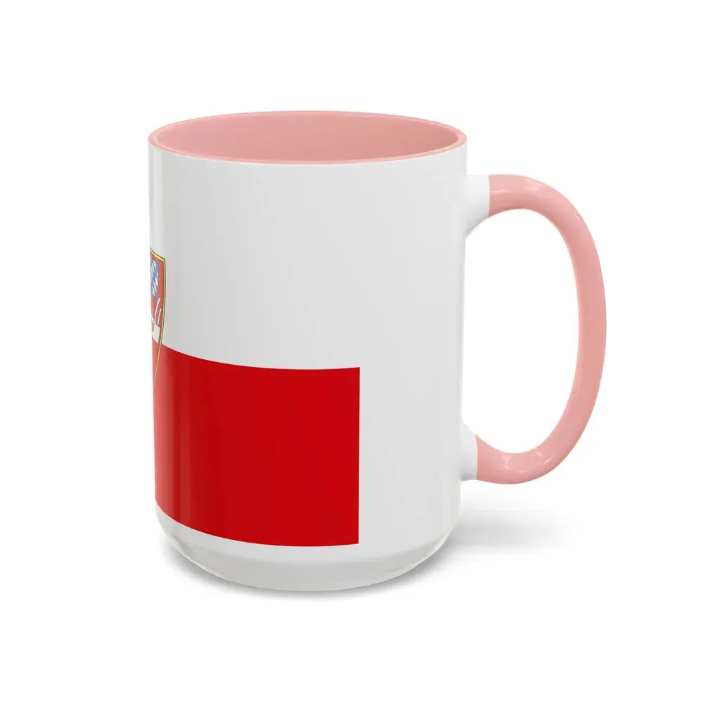 Flag of Straubing Germany - Accent Coffee Mug - Go Mug Yourself