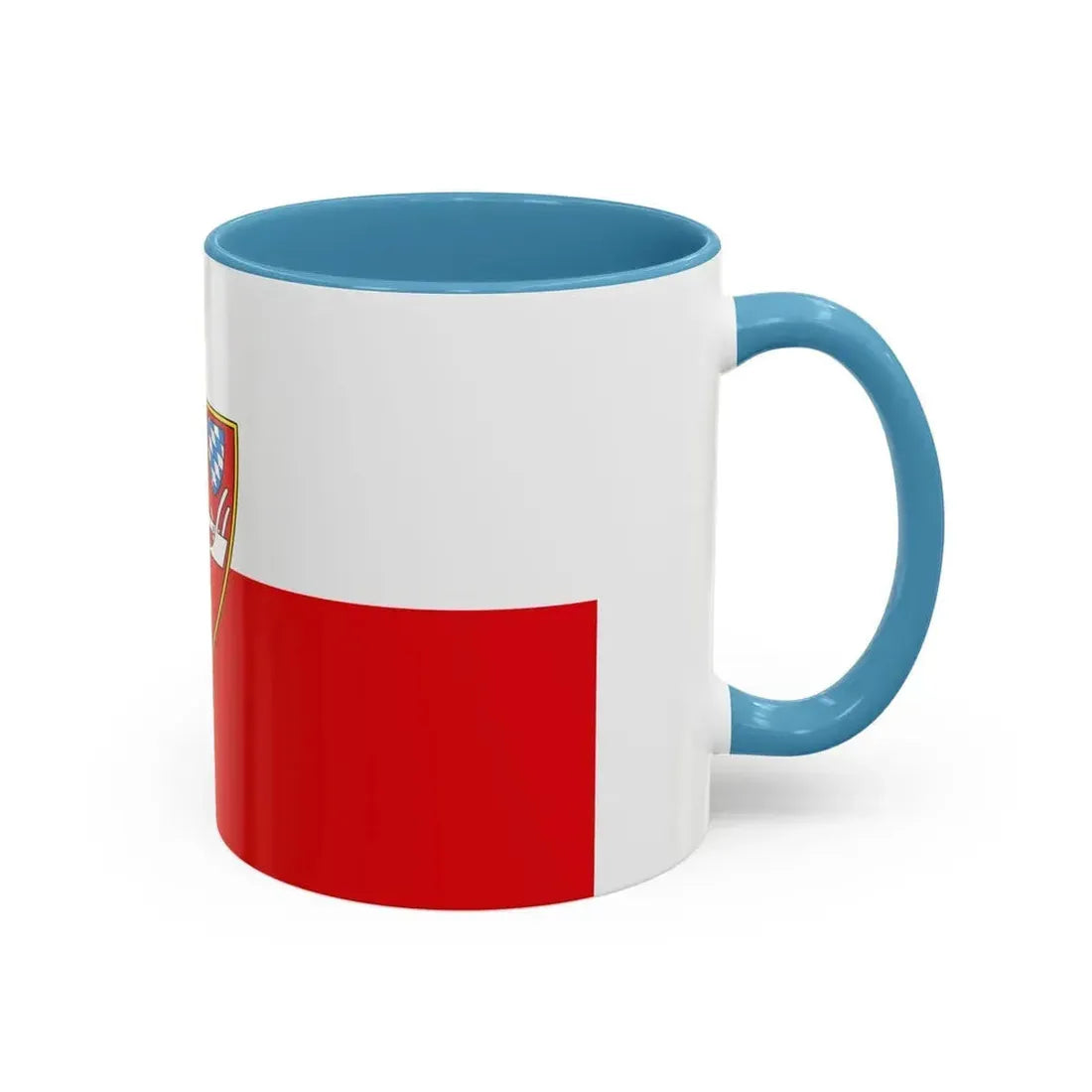 Flag of Straubing Germany - Accent Coffee Mug - Go Mug Yourself