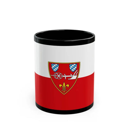 Flag of Straubing Germany - Black Coffee Mug 11oz - Go Mug Yourself