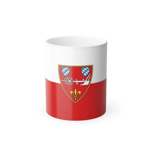 Flag of Straubing Germany - Color Changing Coffee Mug 11oz - Go Mug Yourself