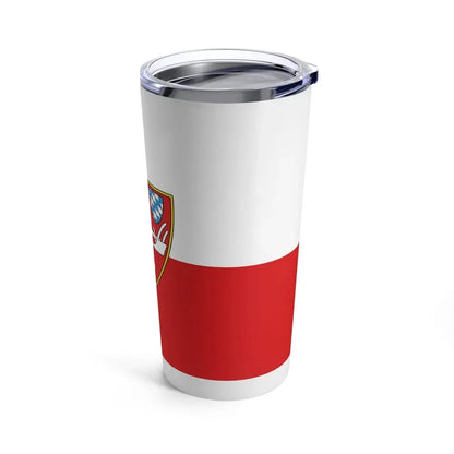 Flag of Straubing Germany - Tumbler 20oz - Go Mug Yourself