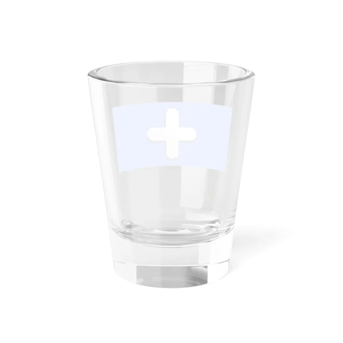 Flag of Strešyn (Belarus) Shot Glass 1.5oz - Go Mug Yourself