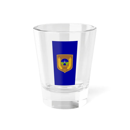 Flag of Struga Municipality (North Macedonia) Shot Glass 1.5oz 1.5oz - Go Mug Yourself