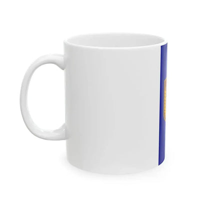 Flag of Struga Municipality (North Macedonia) White Coffee Mug - Go Mug Yourself