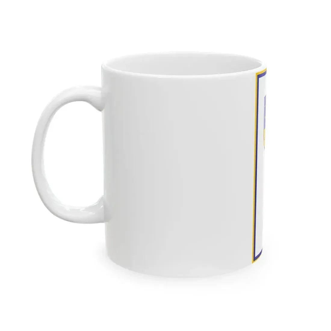Flag of Strumica Municipality (North Macedonia) White Coffee Mug - Go Mug Yourself