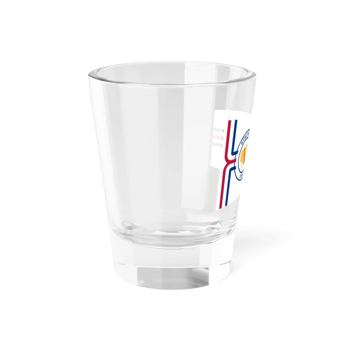 Flag of Struthers Ohio 1994-2019 (United States) Shot Glass 1.5oz - Go Mug Yourself