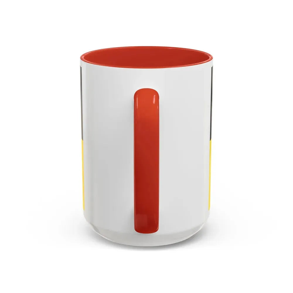 Flag of Stuttgart Germany - Accent Coffee Mug - Go Mug Yourself