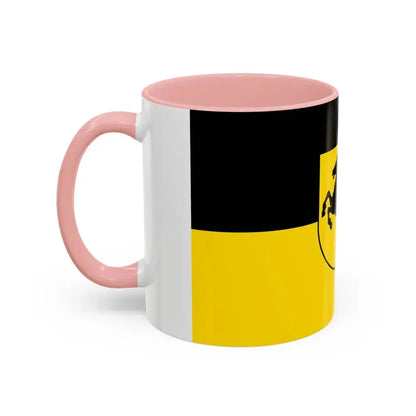 Flag of Stuttgart Germany - Accent Coffee Mug - Go Mug Yourself