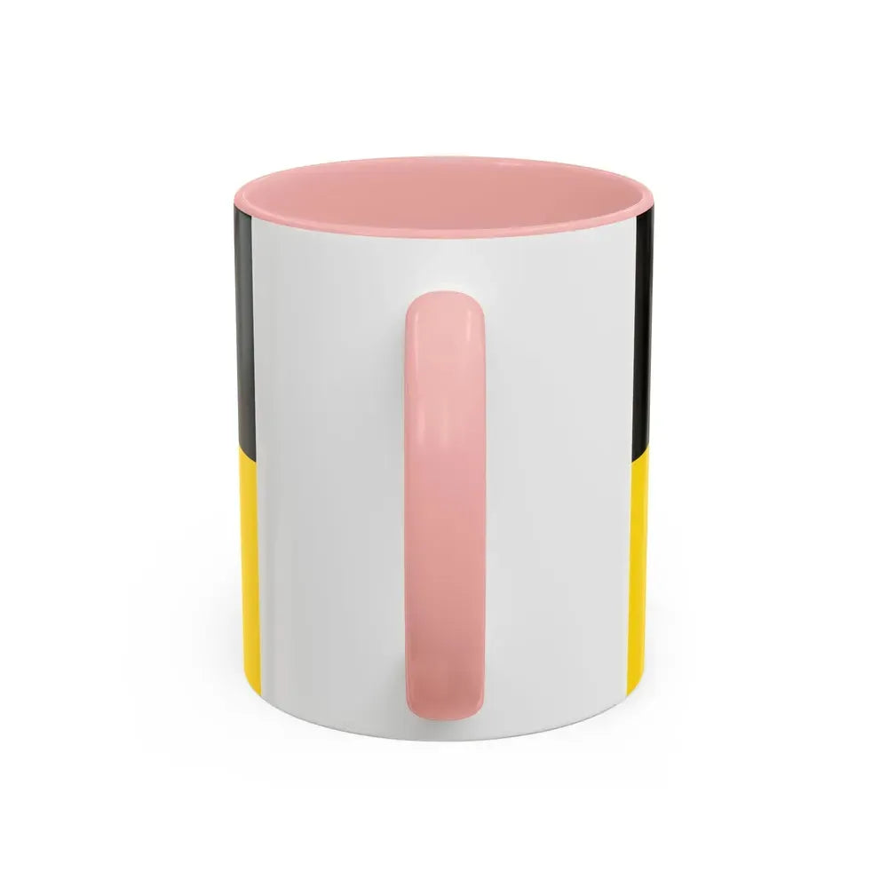 Flag of Stuttgart Germany - Accent Coffee Mug - Go Mug Yourself