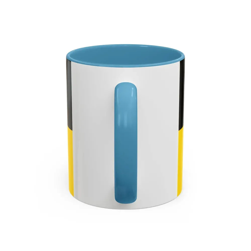 Flag of Stuttgart Germany - Accent Coffee Mug - Go Mug Yourself
