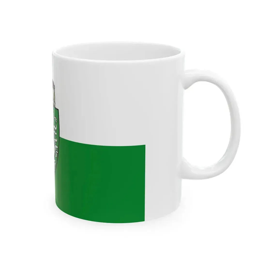 Flag of Styria state (Austria) White Coffee Mug - Go Mug Yourself