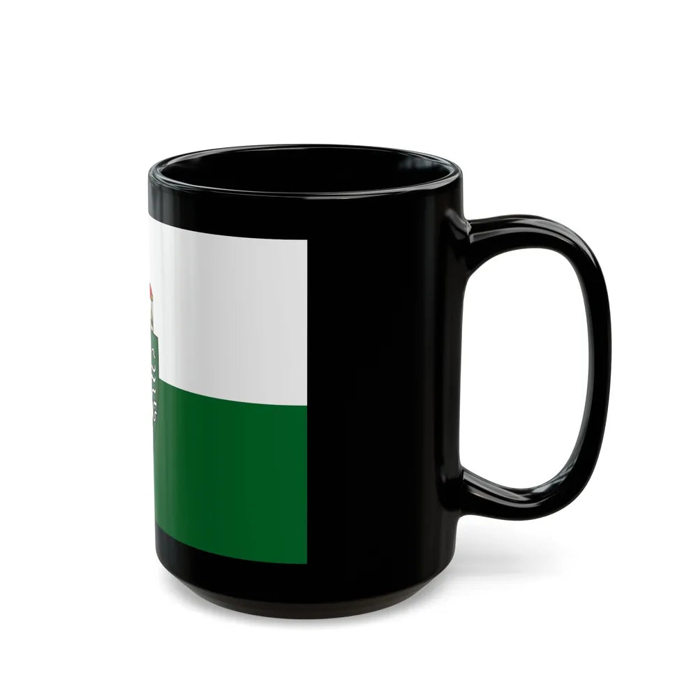 Flag of Styria Steiermark Austria - Black Coffee Mug-Go Mug Yourself