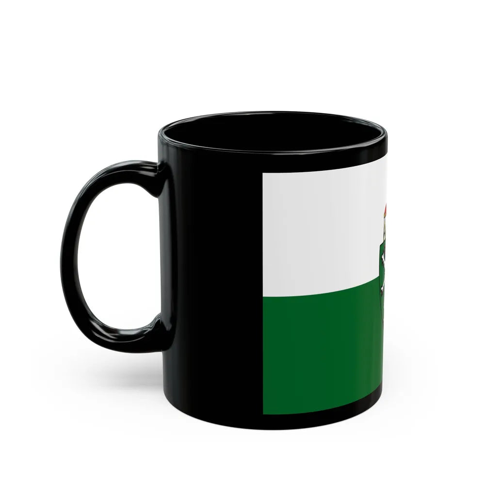 Flag of Styria Steiermark Austria - Black Coffee Mug-Go Mug Yourself