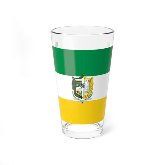 Flag of Sucúa (Ecuador) Pint Glass 16oz 16oz - Go Mug Yourself